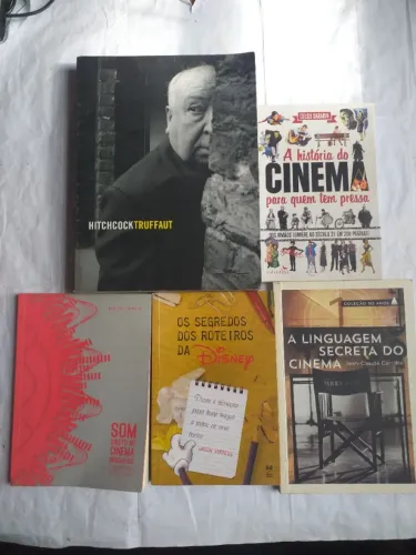 livros pra quem gosta de cinema , valores na descrisção