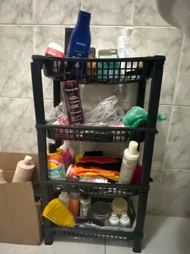 Prateleira organizadora plástica 