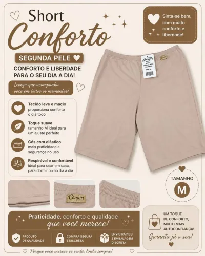 Short Segunda pele
