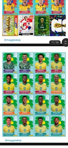 Figurinhas da copa pdf completo