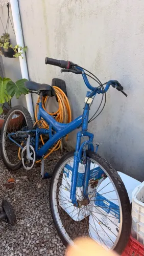 Bicicleta azul