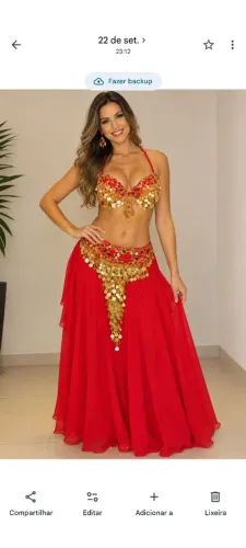 Figurino Dança do Ventre