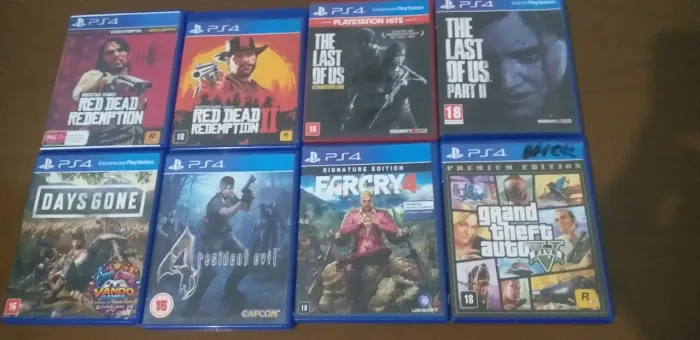 JOGOS DE PS4 ORIGINAIS