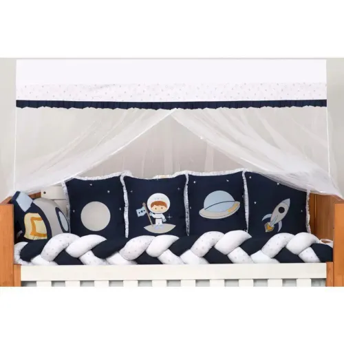 Kit Berço Astronauta/Espaço Padrão Americano 