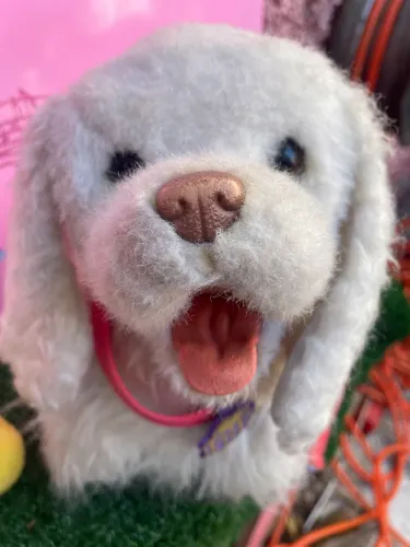 Cachorro brinquedo realista fur real no estado