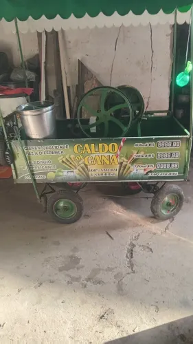 Máquina de caldo de cana(Com raspador)