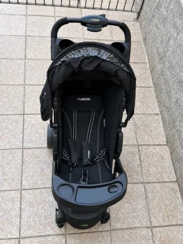Carrinho Kiddo Ômega + Bebê Conforto Kiddo Travel System Completo