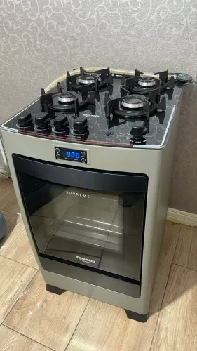Fogão Dako Supreme 4 Bocas - Mesa de Vidro Temperado