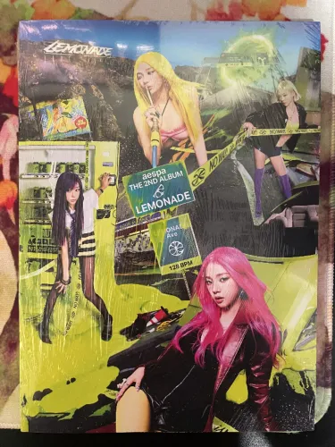 aespa LEMONADE Versão A álbum kpop NOVO E LACRADO