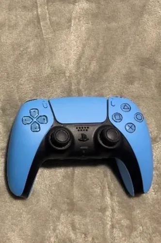 Controle dual sense PS5 star light blue