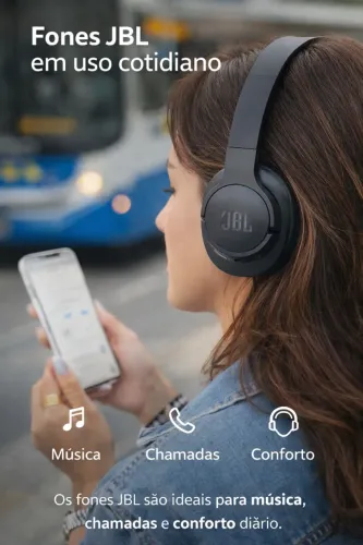 Fones JBL Bluetooth WLY -960 com Cancelamento de Ruído