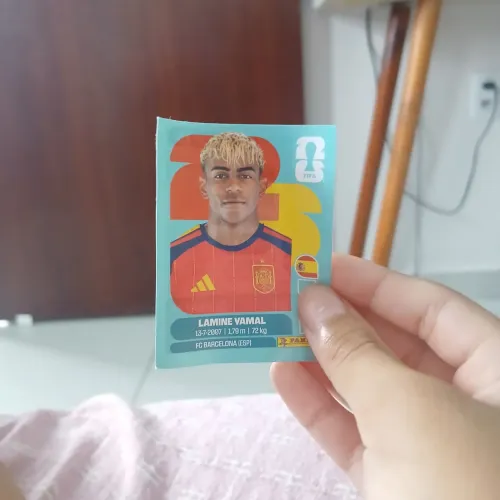 Figurinha Álbum Da Copa 2026 Lamine Yamal Original Estado S