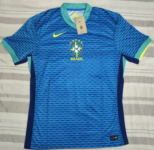 Camisa Brasil Visitante 2025 Versão Jogador Tamanho GG