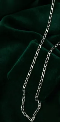 Corrente masculina prata 925