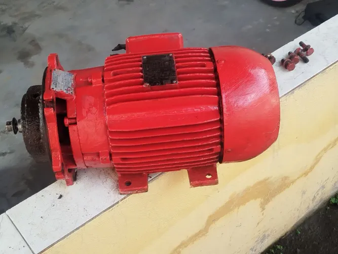 Vendo motor trifásico de 5 CV da WEG