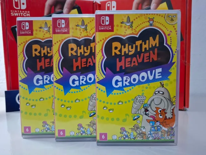 Rhythm Heaven Groove Switch - novo lacrado - enviamos