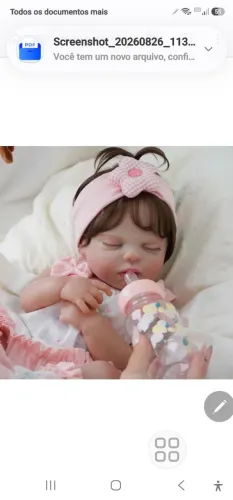 Bonecas Bebê Reborn Realista Menina 48cm De Silicone