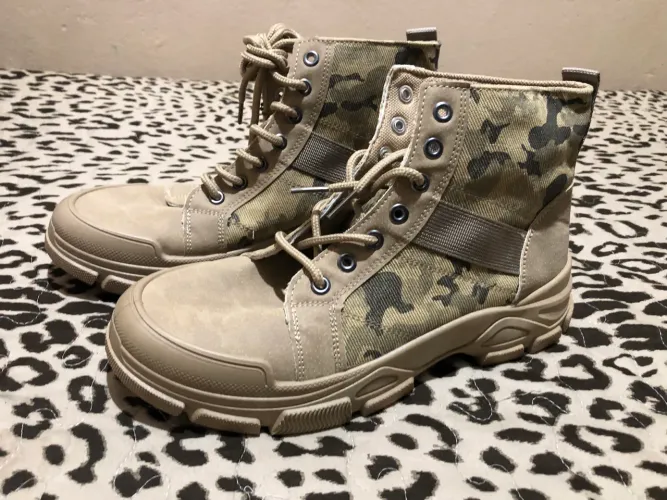Bota Speed cano médio nova