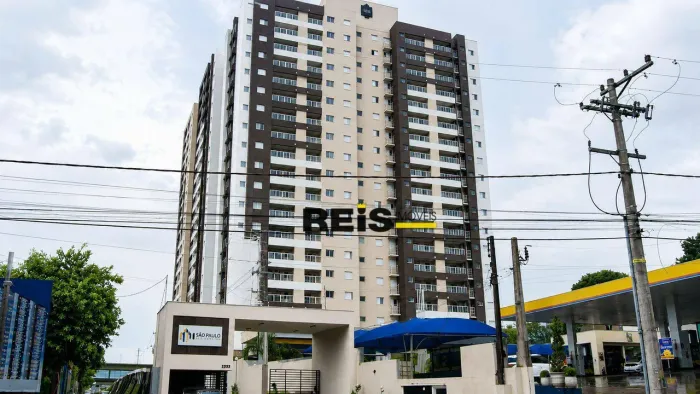 Apartamento com 1 dormitório para alugar, 45 m² por R$ 1.918,71/mês - Além Ponte - Sorocab