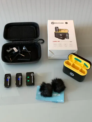 Microfone Hollyland Lark M1 - Praticamente Novo!!