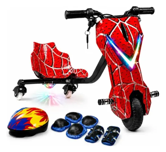 Patinete Elétrico Triciclo Infantil Drift 350w Com Bluetooth