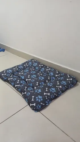 VENDO CAMA PARA PET GRANDE AZUL