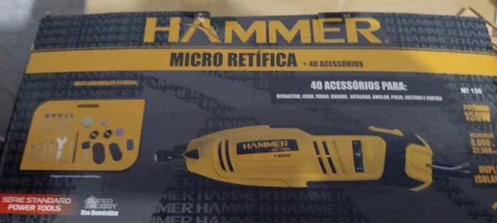 Micro retifica 220v ml150 semi novo