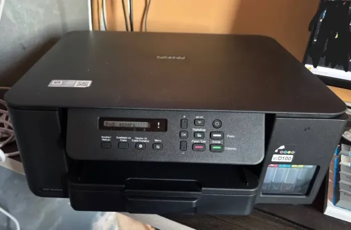 Impressora Multifuncional Brother DCP-T530DW ? Tanque de Tinta + Wi-Fi