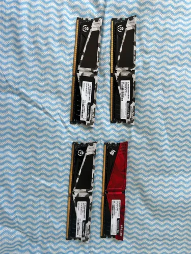Memória Ram Vulcan T-Force 32gb (4x8gb) DDR4 2666mhz