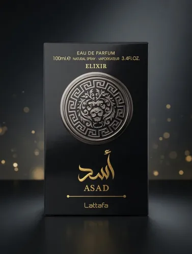 Perfume Asad Elixir Lattafa Árabe Eau De Parfum 100ml
