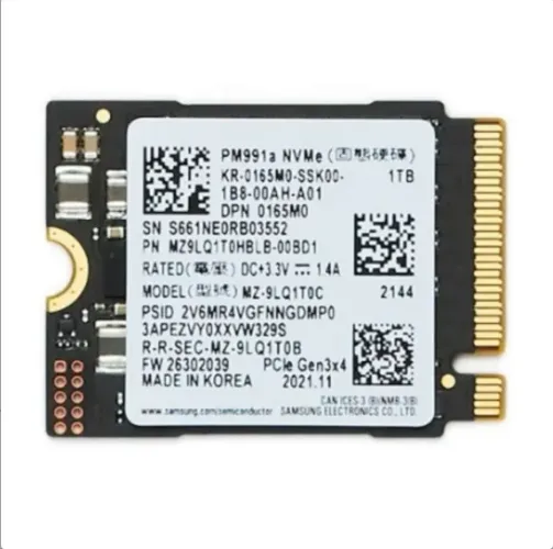 ARMAZENAMENTO SSD 256GB 2230 M.2 NVME (PARA STEAM DECK)