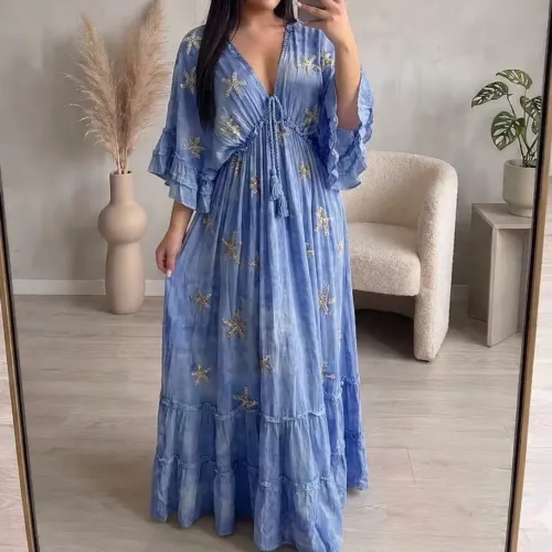 Vestido estilo indiano
