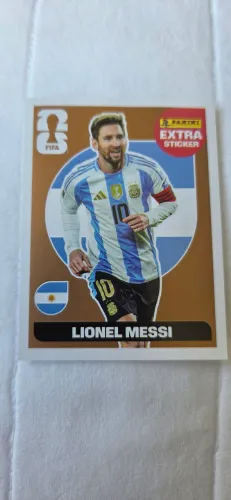 Figurinha EXTRA Bronze álbum COPA 2026 Lionel Messi