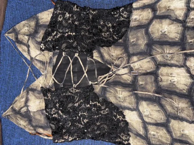 Vestido longo da Animale