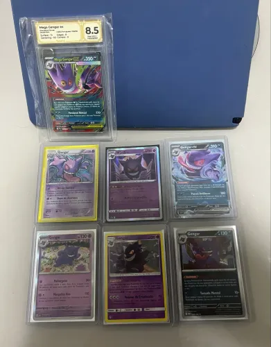 Cartas Pokémon Gengar de cartas Gengar Brasileira e Japonesas