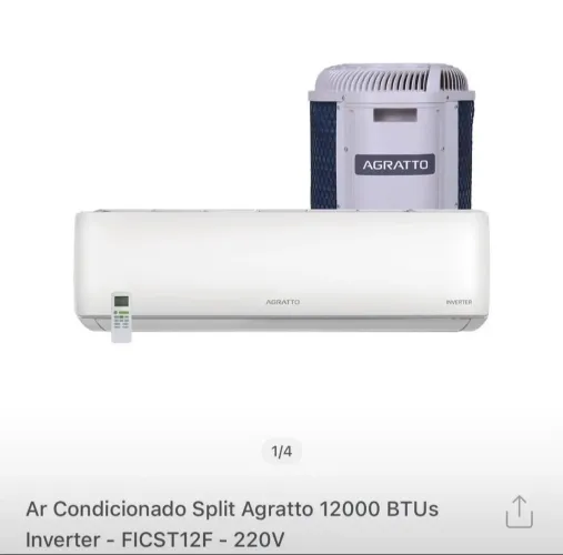 Ar condicionado 12mil