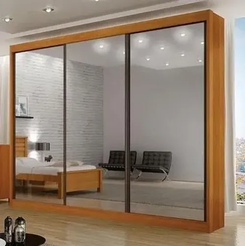 Guarda roupa MDF Espelhado novo lacrdado
