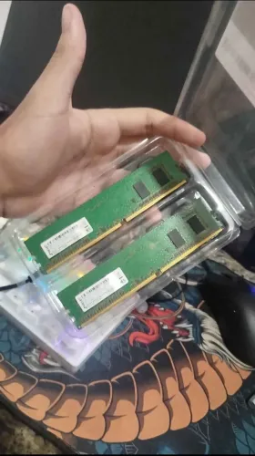 memória ram ddr4 2x4