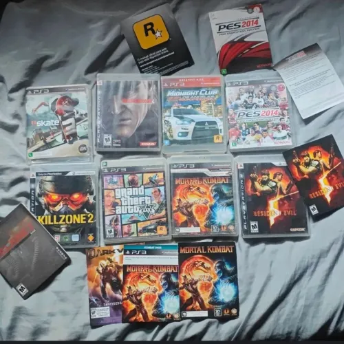 Lote Imperdível: 8 Jogos ORIGINAIS para PlayStation 3 (PS3