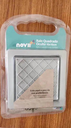 Ralo Quadrado Oculto 10x10cm