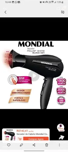 Secado de Cabelo Mudial