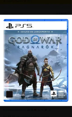 God of war Ragnarok PS5 Mídia Física 
