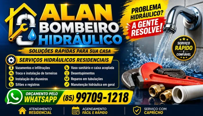 ALAN BOMBEIRO HIDRÁULICO