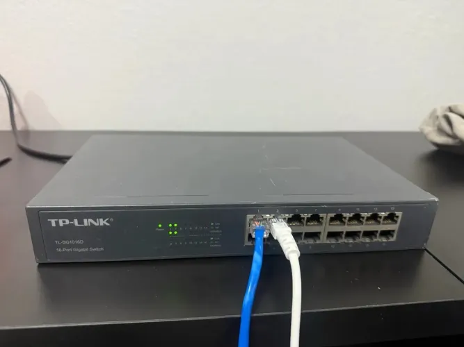 Switch tp link giga 16 portas