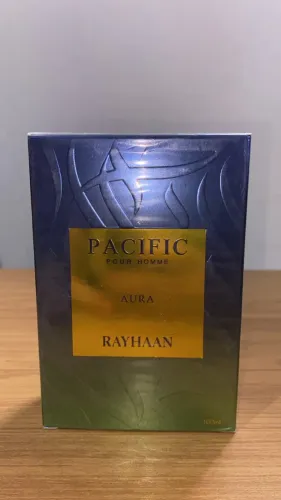 Perfume rayhaan pacific aura pour homme 100ml - original - lacrado