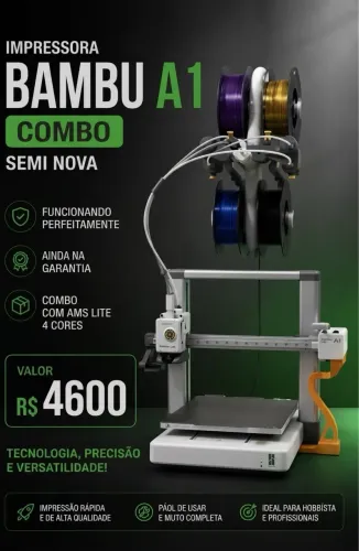 Impressora Bambu Lab A1 combo