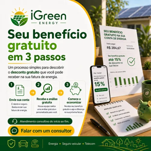 Economize na sua conta de energia 
