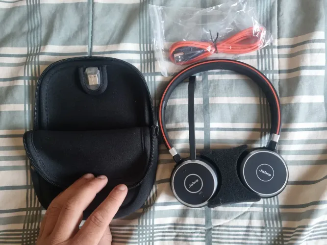 Headset Jabra Evolve 65 Sem fio