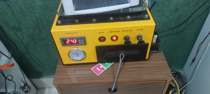 Maquina oca master 2 em 1, laminação a vacuo, e tira bolha