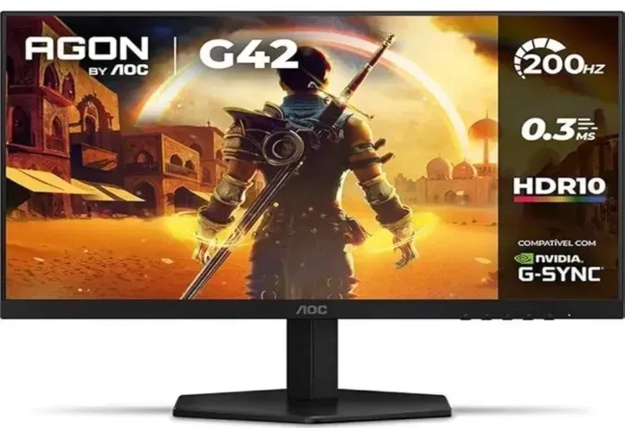 Monitor Gamer Aoc 23.8 24g42he Full Hd 200hz 0.3ms Ips
